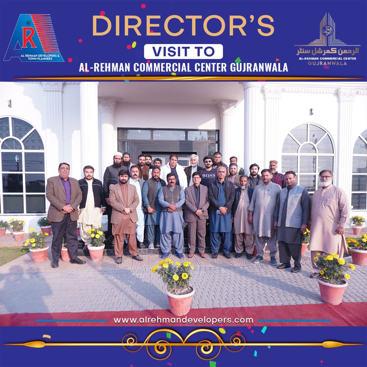 Al-Rehman Commercial Center to Be a Business Landmark – Mian Abdul Razzaq’s Commitment